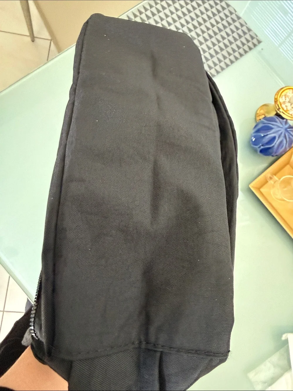 Black Crossbody Messenger Bag - Casual Everyday Carry